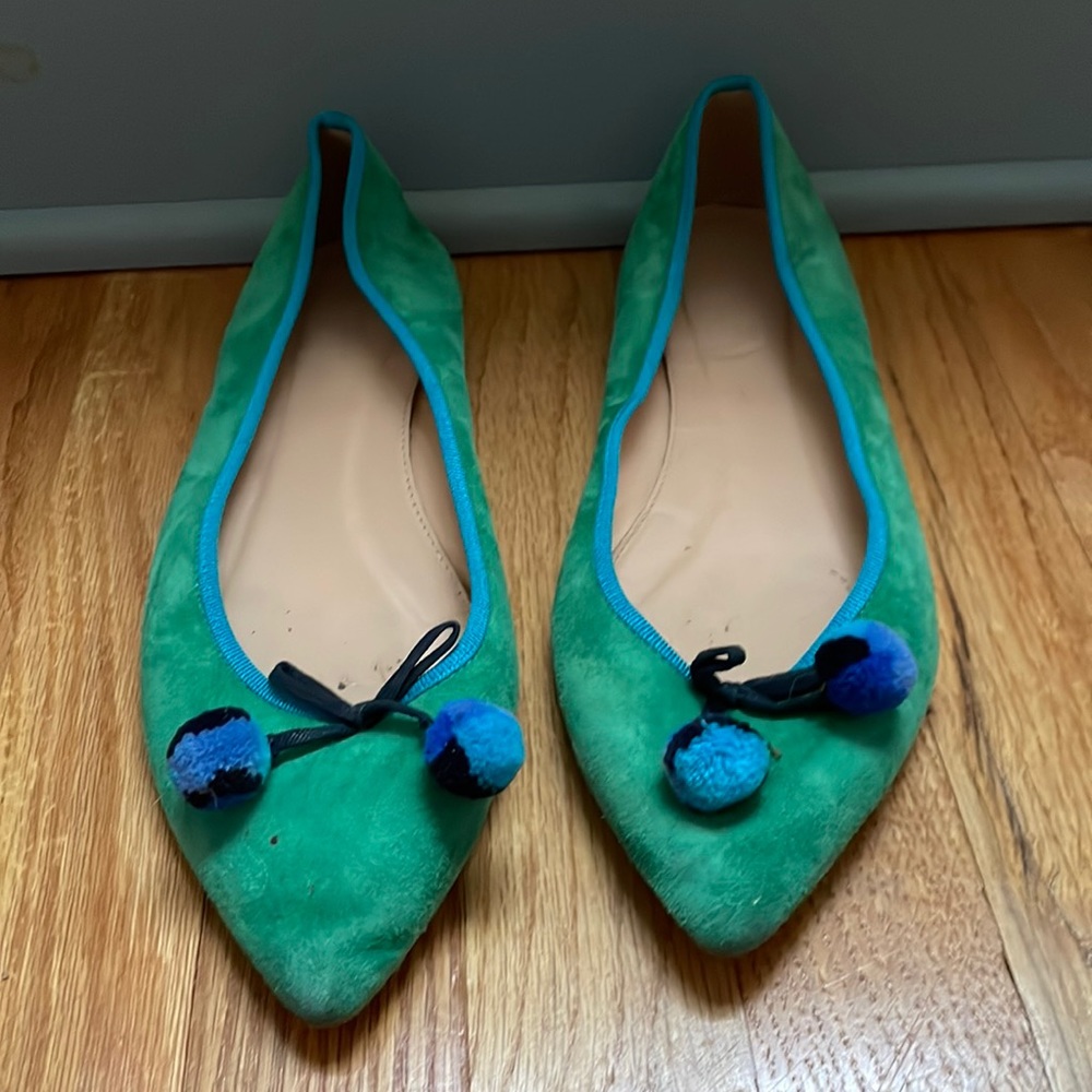 JCrew pointy flats